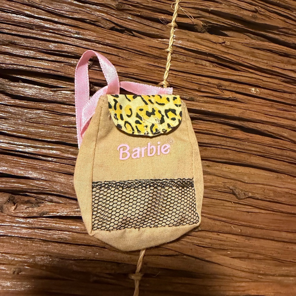 Barbie backpack from 1998 Barbie getaways